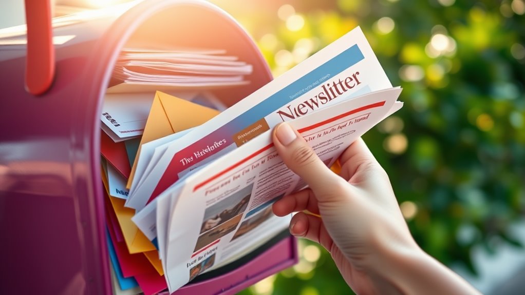 benefits of newsletter subscription