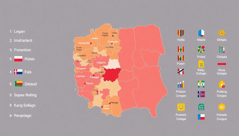 comparison with regional areas