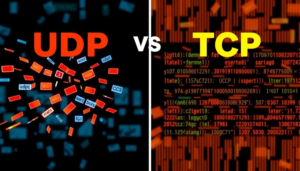 comparison with tcp