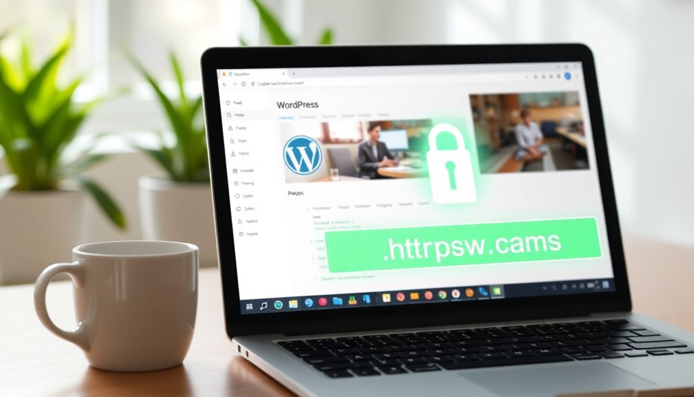 configuring wordpress for https