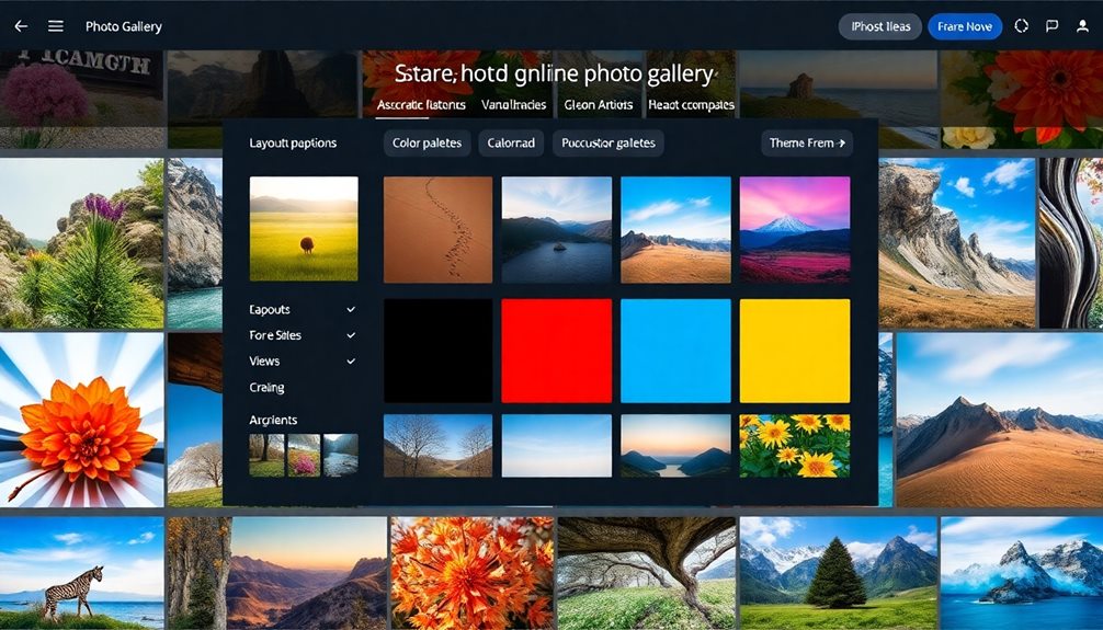 customizing your photo gallery