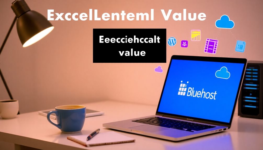 exceptional value bluehost offers