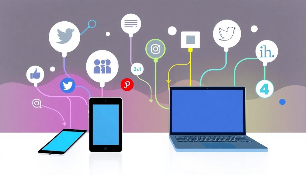 multichannel survey distribution system