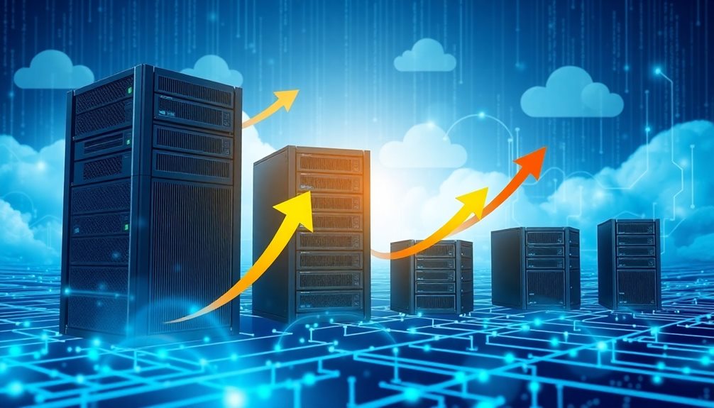 scalability of hosting services