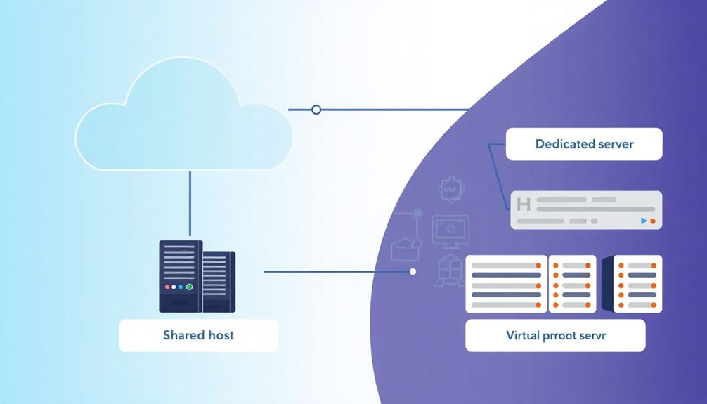 types of hosting services